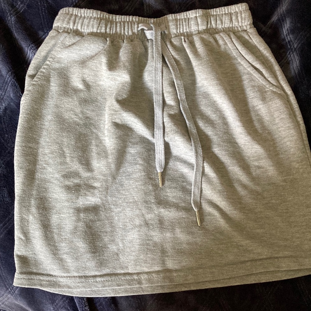 Shein sweat skirt with pockets